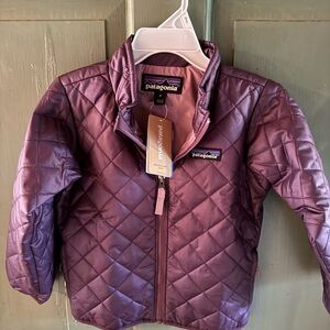 Patagonia Kids Puffer Jacket - Plum